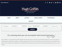 Tablet Screenshot of hughgriffith.com